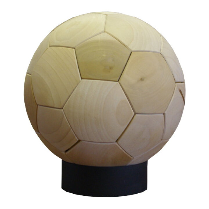 楽天市場】WOOD SOCCER BALL（木製サッカーボール）［素材：ポプラ 