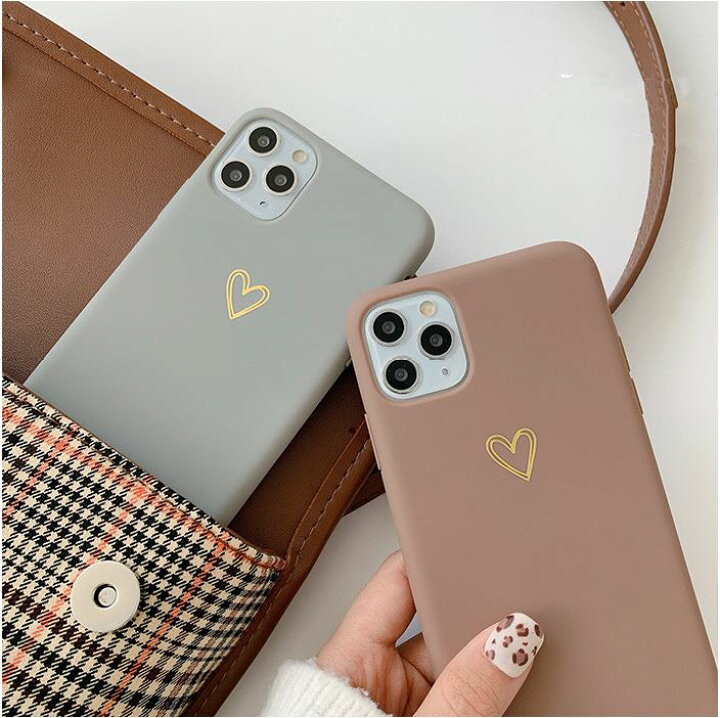 楽天市場 Goldハートiphoneケース グレー Iphone12 12pro 12promax Iphone8 Iphonese 第2世代 Se2 Iphone11 11pro 11promax 12mini ケース Xr Xs X Xsmax 8plus 7 スマホケース Iphoneケース かわいい 韓国 オシャレ Iphone Se ケース メール便 21ssiphone Ovovo