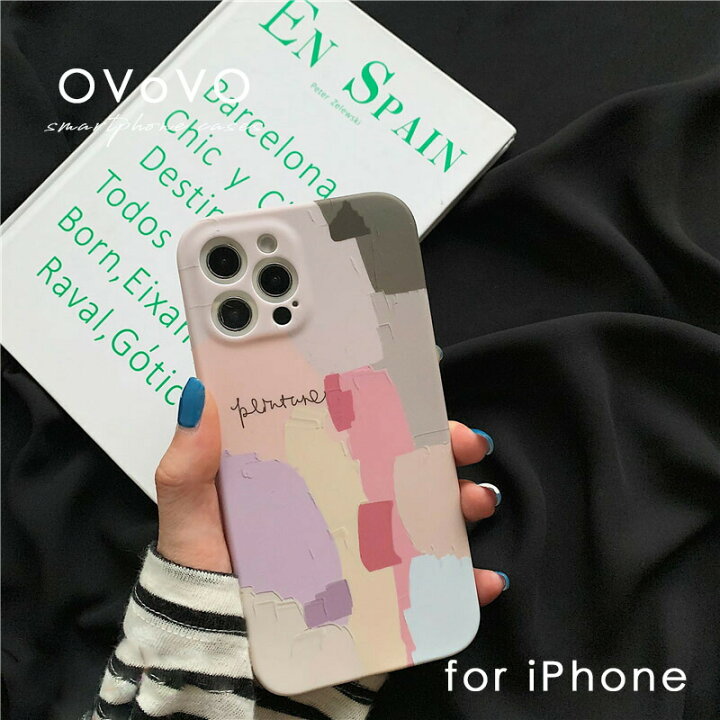 楽天市場 Offセール ペイントiphoneケース ピンク Iphone12 12pro 12promax Iphone8 Iphonese 第2世代 Se2 Iphone11 11pro 11promax 12mini ケース Xr Xs X Xsmax 8plus 7 スマホケース Iphoneケース かわいい 韓国 オシャレ メール便 21ssiphone Ovovo
