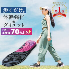 ダイエット インソール 中敷き ダイエット 姿勢 インソール O脚 ウォーキング カロリー消費 体幹トレーニング 履くだけ エクササイズ 簡単 体幹筋 体幹筋エクサインソールツインボール 骨盤 インナーマッスル 鍛える