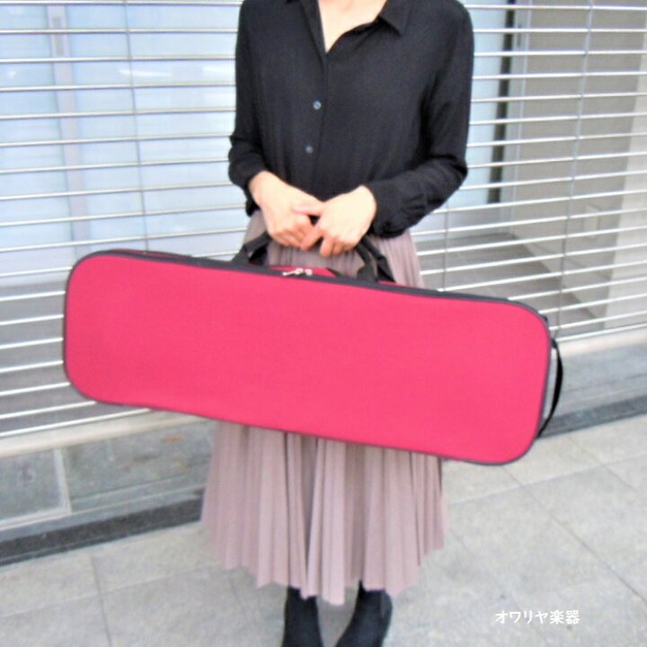 楽天市場】バイオリンケース 4/4サイズ ワインレッド色【新品 