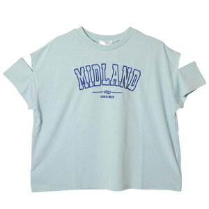 30%OFF�Z�[�� SALE �A���W�[ �q�ǂ��� 125cm-165cm ALGY �ڐG�⊴�vMIDLAND������BIG����T�V���c �~���g ���[����OK 2025�t�� �q���� ���̎q�p ���q �L�b�Y �W���j�A �G�t�I�[ FO