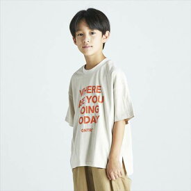 ジェネレーター 子ども服 半袖Tシャツ 110cm-160cm GENERATOR GOING TODAY ビッグTシャツ サンド メール便OK 2024春夏 M(110cm-120cm)/L(130cm-140cm)/XL(150cm-160cm) キッズ ジュニア 子供服 男女兼用 男子 女子 新作