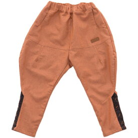 40%OFFセール SALE モル 子供服 ストレッチパンツ 90-150cm MOL jockey pants ジョッキーロングパンツ オールドオレンジ 2023秋冬 メール便不可　キッズ ジュニア 子ども服 mol23awPT02