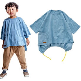 モル 子ども服 Tシャツ 90cm-150cm MOL skywalk T オールドブルー メール便OK 2024春夏 S(90cm-105cm)/M(105cm-120cm)/L(120cm-135cm)/LL(135cm-150cm) キッズ ジュニア 子供服 mol room モルルーム 新作