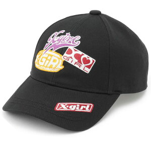 X-girl Stages qǂp Xq 48-56cm GbNXK[Xe[WX MIXSLbv N ubN [֕s 2025H~ CAP XGIRL GbNXK[ LbY xr[ BABY KIDS qǂ V
