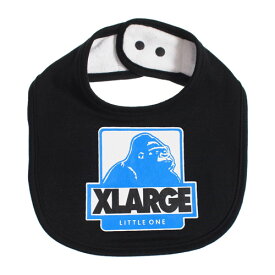 エクストララージ キッズ XLARGE KIDS ボックスゴリラスタイ クロ ブラック メール便OK FREE X-LARGE KIDS ベビー服 ビブ よだれかけ 9441508