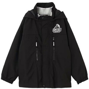 エクストララージ キッズ XLARGE KIDS 子ども服 90-140cm 【3WAY】OGフードブルゾン クロ ブラック 90cm/100cm/110cm/120cm/130cm/140cm メール便不可 2025秋冬 アウター 防寒 X-LARGE KIDS エクストララージキッズ