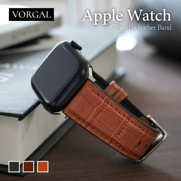 楽天市場】Apple Watch バンド Sサイズ クロコダイルレザーバンド 