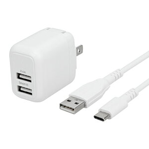 AC[d USB Type-A 2|[g { ^tUSB Type-A to CP[u 1.2m Zbg ő12W 18ۏ 