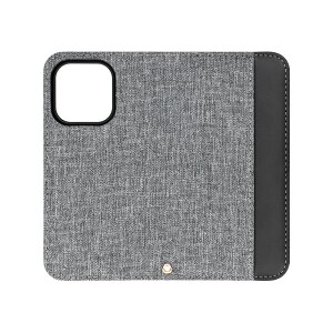 �y���l�������܂����I�z iPhone 14 Pro�p �蒠�^ �P�[�X �t�@�u���b�N�f�� PU���U�[ FLIP COVER �X�}�z�P�[�X �}�O�l�b�g�t���t���b�v �O���[×�u���b�N �l�C�r�[×�u���b�N ���[���֑�������