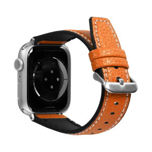 Apple Watch �o���h L�T�C�Y �V�������N���U�[ VORGAL ���H���K�[�� �A�b�v���E�H�b�`�o���h �����Y 42mm 44mm 45mm 46mm 49mm 11�`1 SE Ultra 3�`1 �u���b�N �O���[ �x�[�W�� �g�[�v �I�����W �u���[ �l�C�r�[
