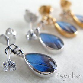 (Psyche/オーダー品) 1粒雫 ピアス(ドクソコパチェルビナ/シルバー925）