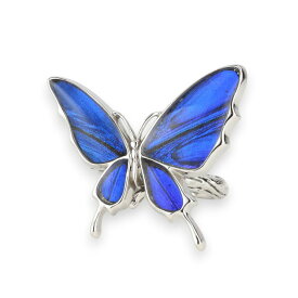[カキカモルフォ] 本物の蝶の翅 舞い飛ぶ蝶 リング ＝フリーサイズ＝ [Psyche/現品] [zps033r-cac]