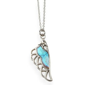 [ゼフィリティスモルフォ] 本物の蝶の翅 上翅デザインネックレス(小) [Psyche/現品] [zps094r-zep]