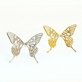 (Psyche) 透かしのアゲハ蝶ピアス / 片耳販売