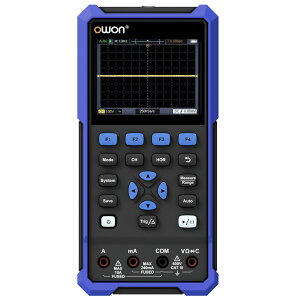OWON HDS200V[Y 1CH fW^IVXR[v | 70MHz | 250MSa/s | 24,000-count DMM | 100kHz AWG | 3.5C`LCD | USB Type-C | SCPIΉ