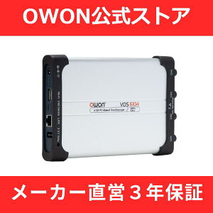 y5OFFN[|zOWON VDS6000V[Y 4ch PCx[X IVXR[v | ш 70MHz/100MHz | ő 1GSa/s | Af 14bit(8bit) |  10M | USB Type-Cd/5-15V DC | SCPIΉ | USB-C/LAN/WiFi(IvV)