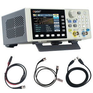 OWON DGE3000シリーズ 任意波形/ファンクション・ジェネレータ|60MHz|300MSa/s|14bit|100kポイント|AM/FM/PM/PWM/FSK/PSK/ASK/QPSK対応|USB・SCPI制御|3.6型TFT液晶