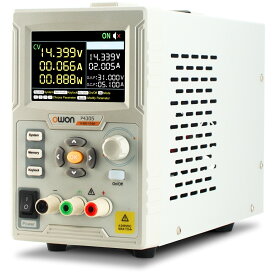 【10％OFFクーポン】OWON P4000シリーズ 1チャンネル リニアDC電源｜低リプル・低ノイズ・150W/180W出力・1mV/1mA高分解能・RS232・SCPI対応