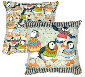 Emma Ball xxbgNbVJo[ [40×40cm] NbV Jo[ \t@ CeA G  킢 v[g Mtg a ̓ NX}X  WOOLLY PUFFINS@EBVCC01