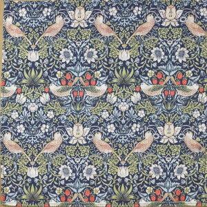 Laura's Beau p EBAX n z Rbg100%@Strawberry Thief Blue@LBFAB3N