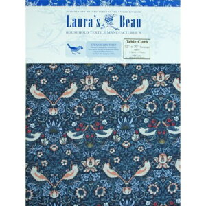 Laura's Beau EBAX p Rbge[uNX `132cm × 178cm D_  Strawberry Thief Blue Classic@LBTBCCTR1783