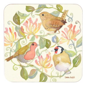 Emma Ball p R[X^[ [10cm×10cm]  CeAG Lb`G  킢  v[g Mtg Ƃ g @Three Birds Red EBCW038