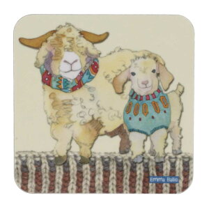 Emma Ball p R[X^[ [10cm×10cm]  CeAG Lb`G  킢  v[g Mtg@Two Angora EBCW097