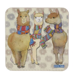 Emma Ball p R[X^[ [10cm×10cm]  CeAG Lb`G  킢  v[g Mtg@Three Alpaca EBCW098