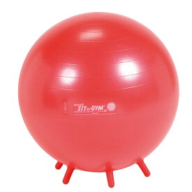 【Wアクションポンププレゼント】ギムニク　 バランスボール 55 シッティング・ジム55 レッド 55cm 送料無料【正規品】輸入元（株）ギムニク