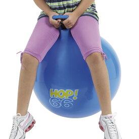 【Wアクションポンププレゼント】ギムニク　ホップ66　青色　ホップボール　ジャンピングボール　イタリア　レードラプラスチック社製　　送料無料【正規品】輸入元（株）ギムニク