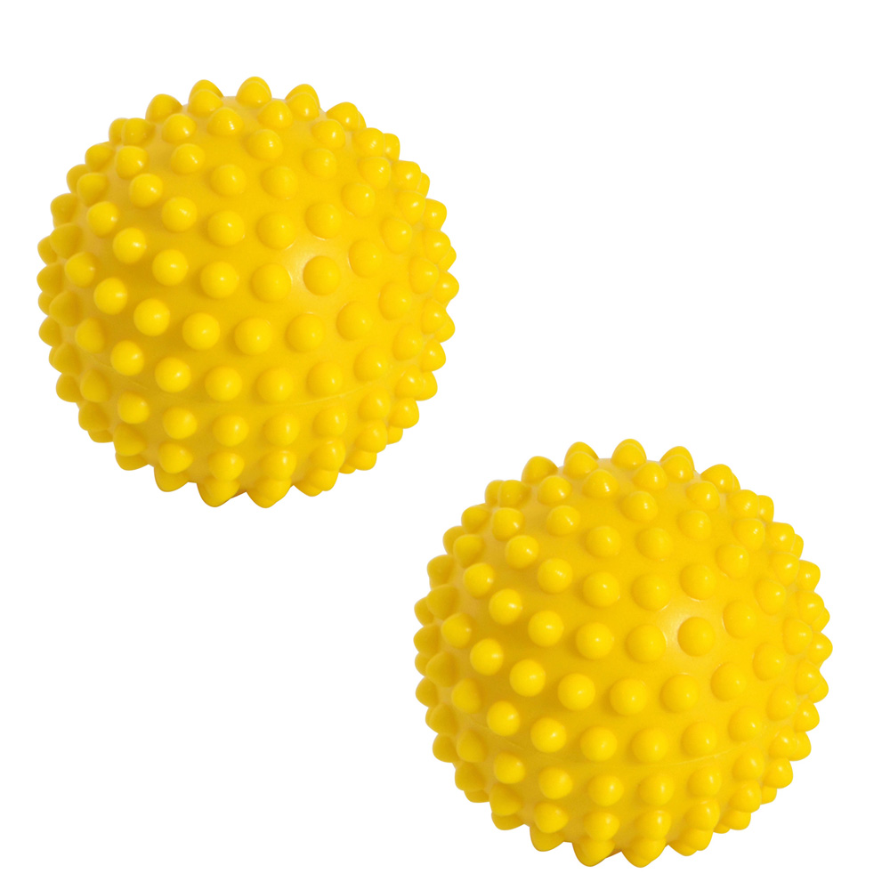SALE 59%OFF イタリア お金を節約 レードラプラスチック社製 ギムニク Gymnic 触覚ボール10 ソフトタイプ 2個1組 黄色 リフレックスボール LP-9750 10cm