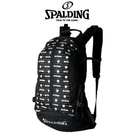 【SPALDING】 スポルディング ケイジャー BATMAN DARK KNIGHT ブラック　ジャスティスリーグ（バットマン） リュックサック ボールバック バックパック　40-007BDK