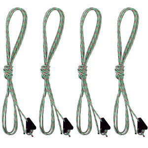 oxtos(オクトス)テント用・蓄光張り綱2mm(自在付き・4本セット)