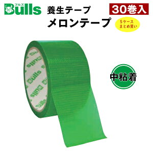 [J[ 5P[XZbg Bulls uY j[^Cv{e[ve[v S PENX 48mm×25m  O[ green 305P[X