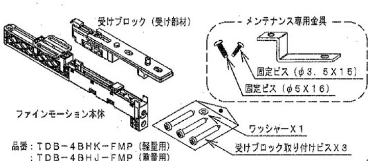 楽天市場】TDB-4BHJ-FMP TDB-4BHK-FMP 1個 在庫品 エイダイ ファイン 