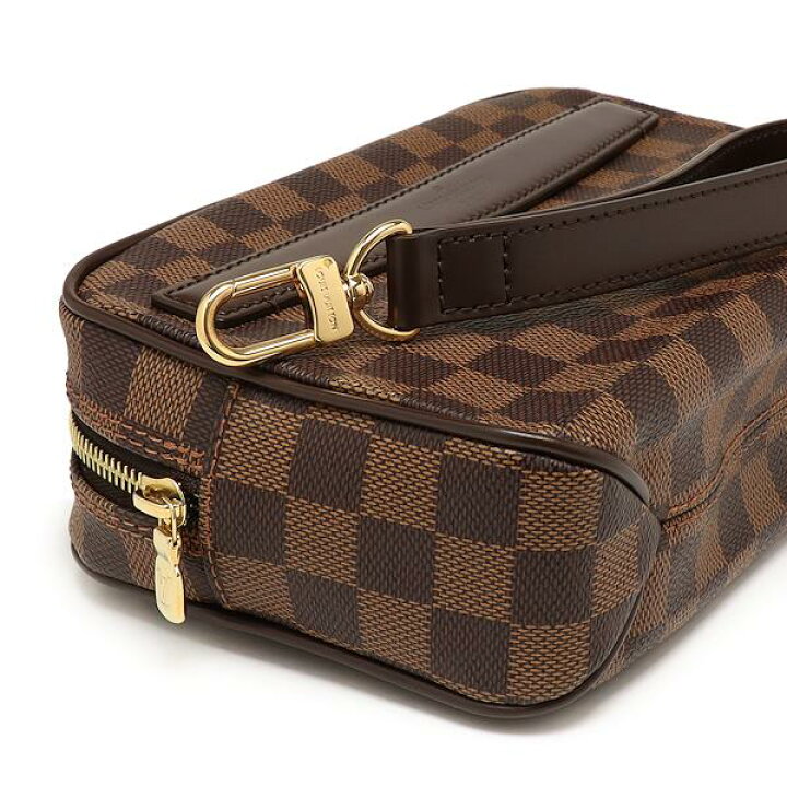 楽天市場】【中古】美品 ルイヴィトン ダミエ ポシェットサンポール 