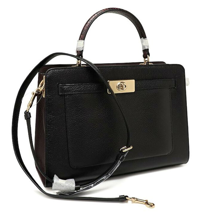楽天市場】【新品】未使用 コーチ 2WAYバッグ C8211 レザー ブラック  