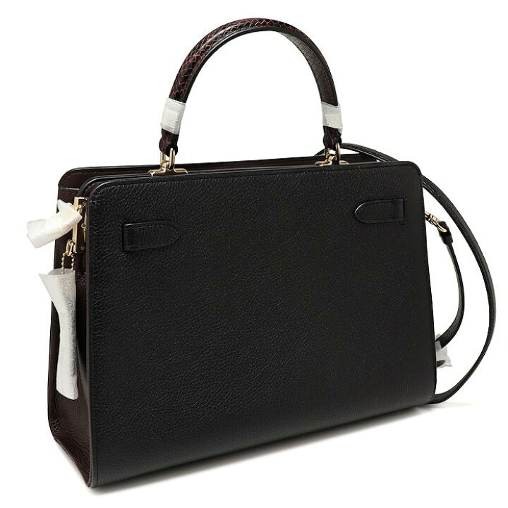 楽天市場】【新品】未使用 コーチ 2WAYバッグ C8211 レザー ブラック 