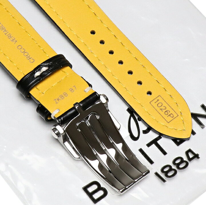 楽天市場】【新品】未使用 純正品 ブライトリング ブラック  