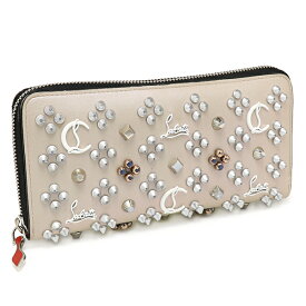 ルブタン パネトーネ ウォレット マルチスタッズ 3175224 ラウンドファスナー長財布 Christian Louboutin