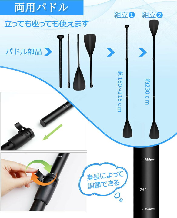 楽天市場】スタンドアップパドルボード SUPボードセット SUP 