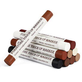 【ギフト応援SALE！10倍Px8％OFF】 SEISSO フローリング 補修 キズ消しクレヨン かくれん棒 6本入り 家具補修クレヨン キズ補修棒 ネジ穴補修 傷隠し補修 床/ドア補修 木製家具補修