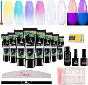 yӍP10{ő10OFFz WF |WF Biutee 6F15ml ϐF Poly Gel S DIY UV/LEDΉ lC`bv60