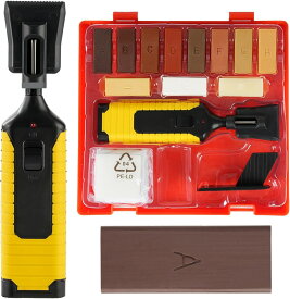 【冬支度応援-P5倍＆8％OFF】 SEISSO フローリング 補修 床 補修 フローリング リペアキット 混色可能 瞬間硬化式 広範囲用 傷隠し 傷 補修 フローリングワックス 木製品補修 家具補修 DIY床補修作業 ネジ穴 補修 欠けキズ 割れキズ 引っかけキズ 電気ゴテ付き