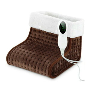 【超お得★18%OFFクーポン配布中】CYFIE 電気足温器 足元ヒーター 10段階温度調節 速暖 3段階自動タイマー 省エネ 足入れタイプ フットヒーター デスク下 足首まで温める 洗える 過熱保護 柔