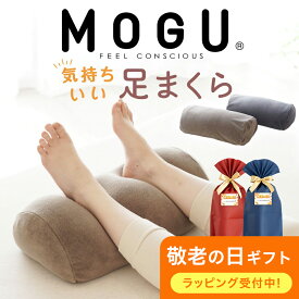 まだ間に合う 敬老の日 ギフト MOGU 気持ちいい足まくら （ココロもカラダも気持ちいい！日々のご褒美になる足枕） 柔らかい ビーズ フットピロー 足用枕 寝るとき 睡眠 誕生日 男性 女性 グッズ アイテム モグ ブラウン グレープレゼント ギフト