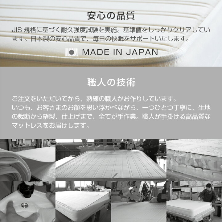 楽天市場】THE MATTRESS（ザ・マットレス） ポケットコイル スプリング 