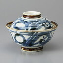 蓋付き 丼 波唐草三つ押 蓋丼 丼 どんぶり 丼鉢 どんぶり 食器 丼ぶり 丼 食洗機 おしゃれ 蓋付き フタ付き 送料無料 …